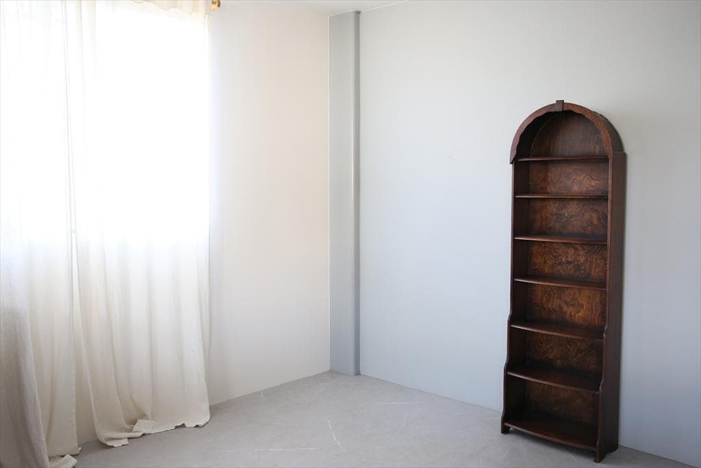 英国アンティーク木製ブックシェルフ/本棚/ラック/飾り棚キャビネット(91-36