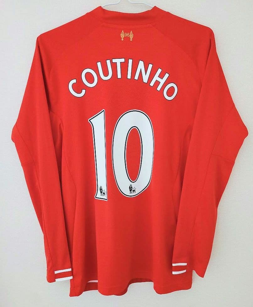 【激レア】リバプール コウチーニョ 13/14 長袖ユニフォーム Lサイズ