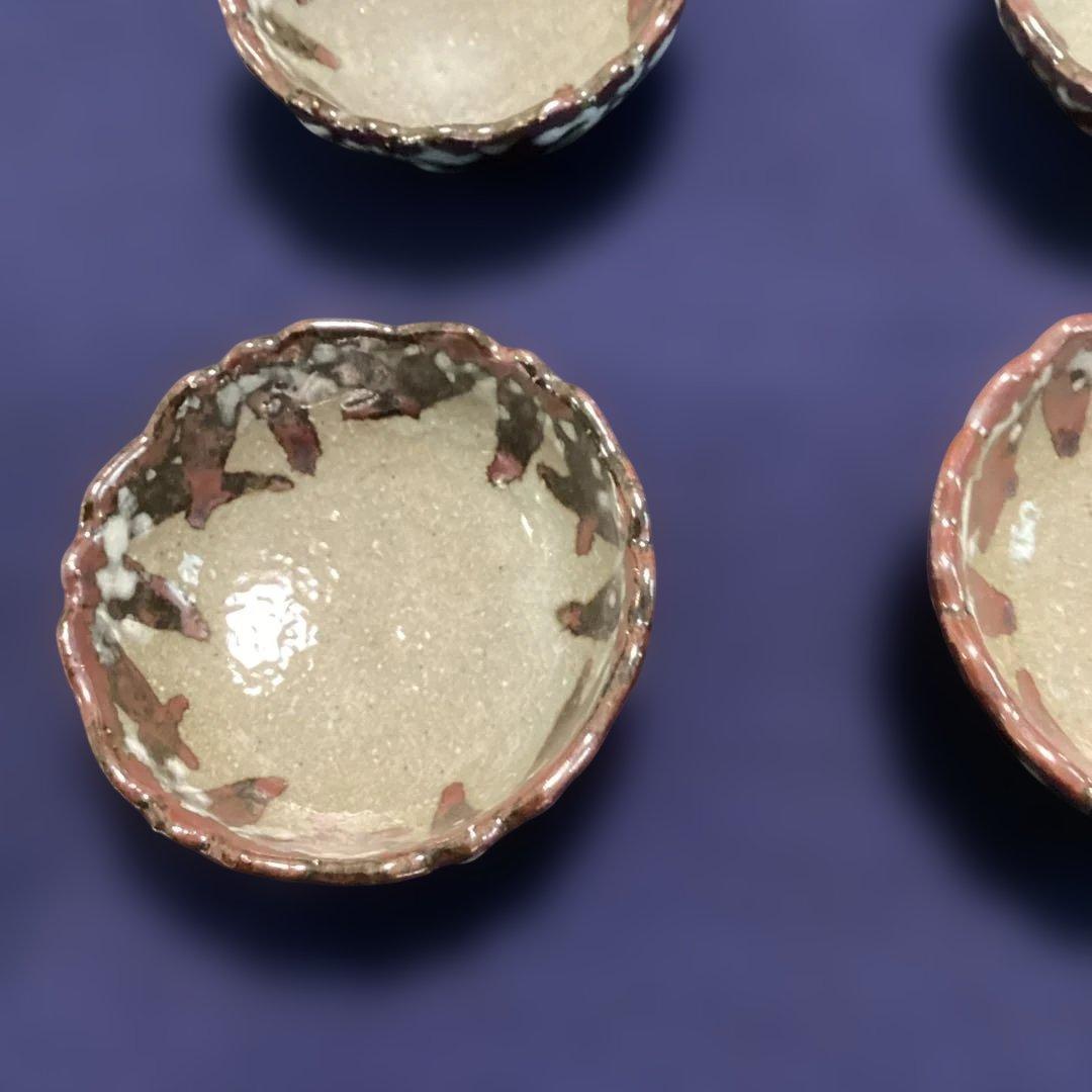 ｋｅｎｇｏｔ　　京焼乾山写雪笹少々鉢6客　黄交チ葉型小皿10客　　新品