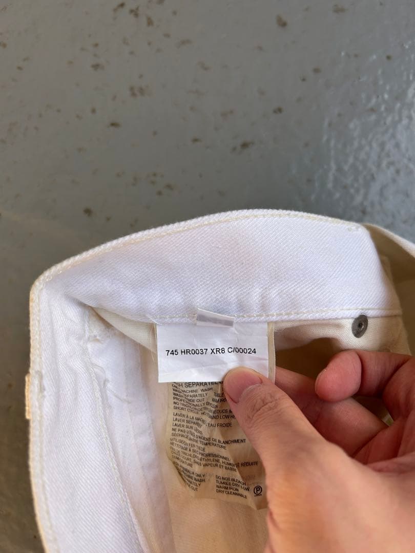 パンツ helmut lang 2003ss scissors denim 29