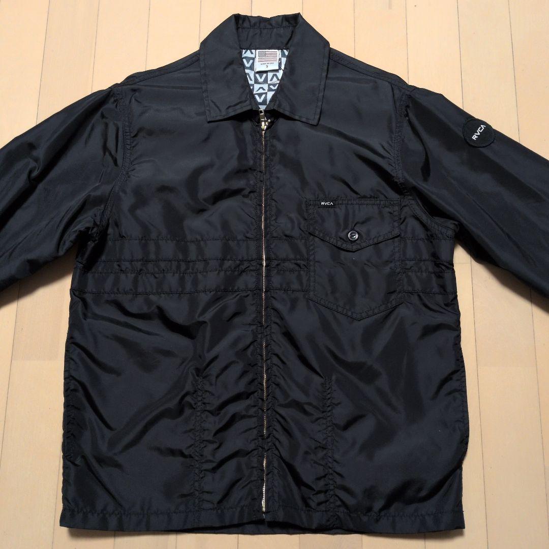 RVCA BIRDWELL コラボ ナイロンジャケット USA アメリカ製