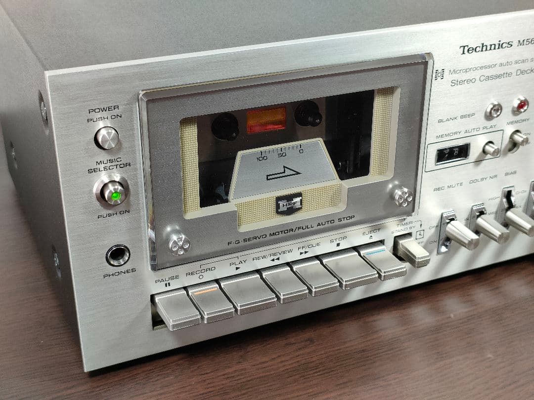 テクニクス Technics RS-M56 カセットデッキ【録音再生良好】⑤