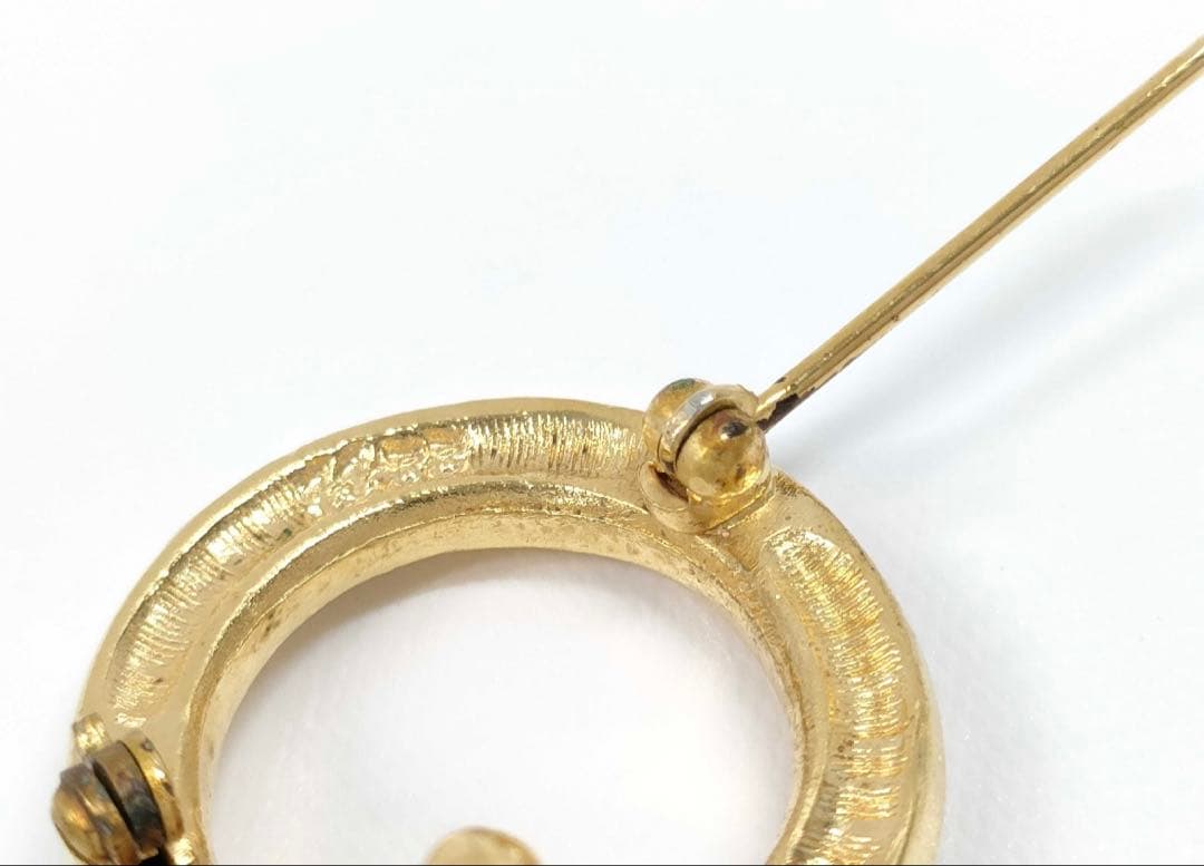 CHANEL 1133刻 カンボン プレート スイング ブローチ　　鑑定済み