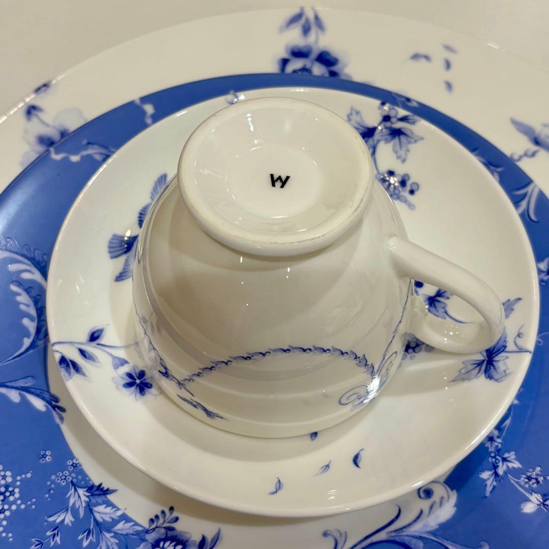 ♡ウエッジウッド　ハーモニー　カップ＆ソーサー＋プレート2枚セット