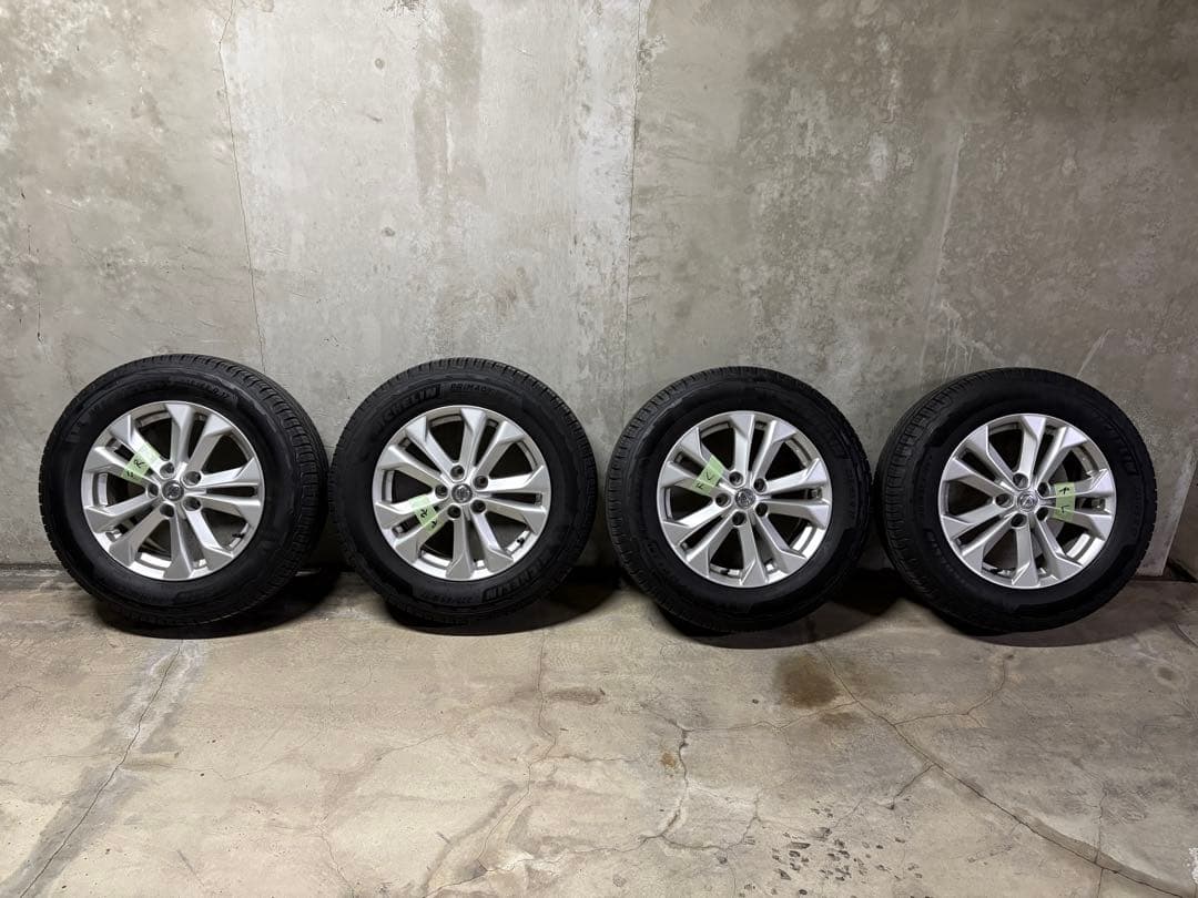 美品！t32エクストレイル17インチホイールセット！バリ山 225/65/17