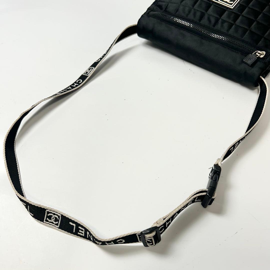 ポテチシャネル　スポーツライン　チョコバー　ショルダーバッグ　メッセンジャ