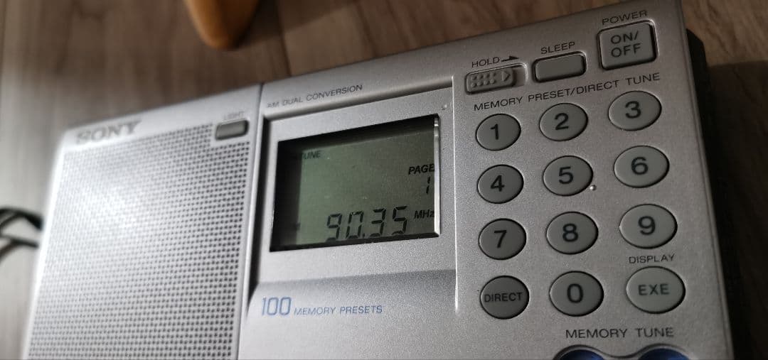 SONY ICF-SW7600GR ポータブルラジオ