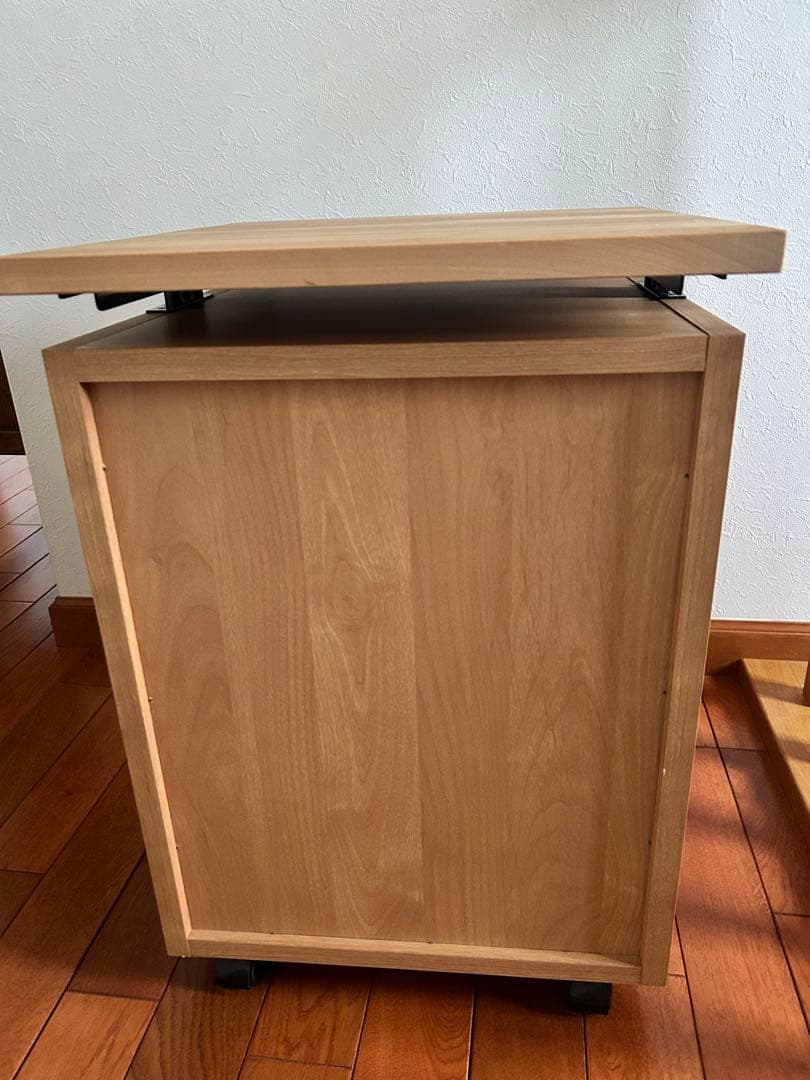 袖机　昇降式ワゴン　デスクワゴン　サイドワゴン　堀田木工所