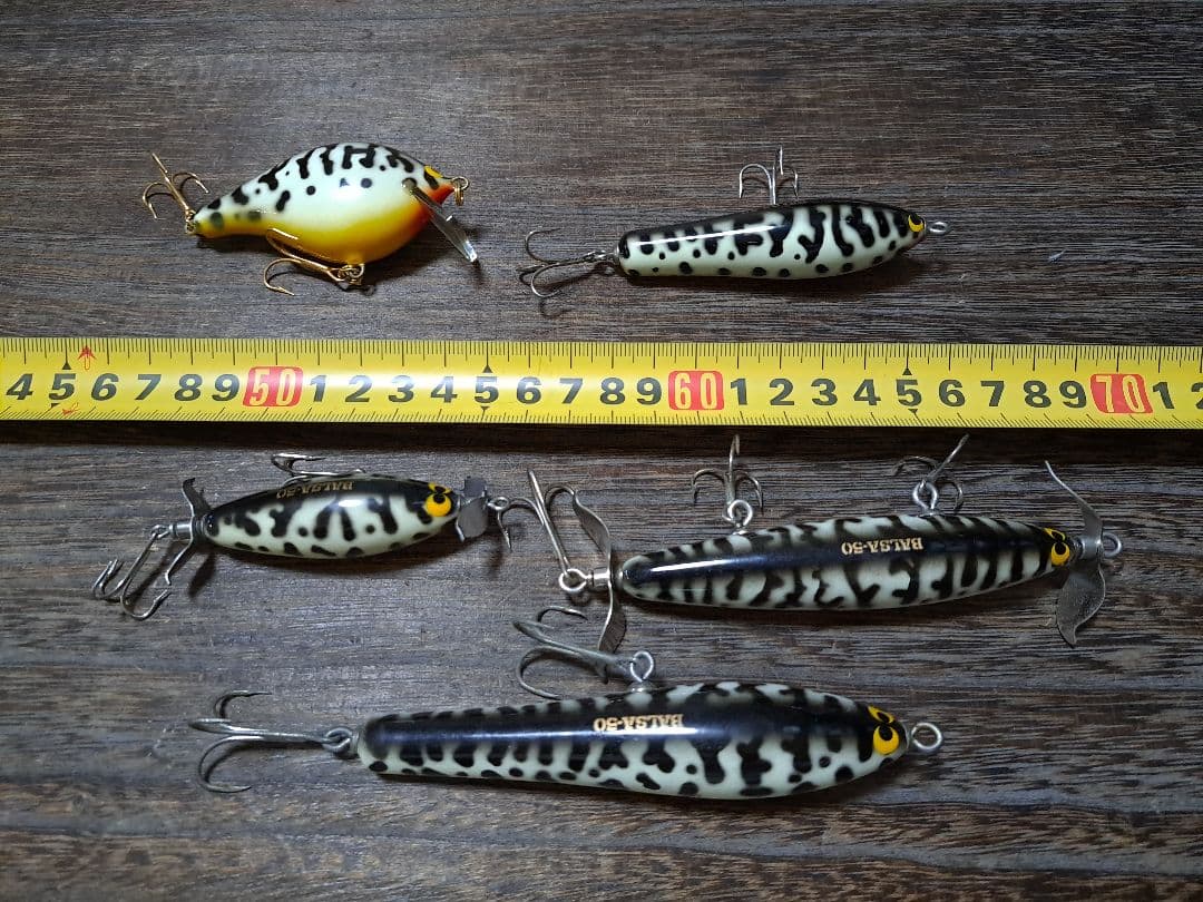 美品　バルサ50　ホワイトコーチドッグ　5個セット