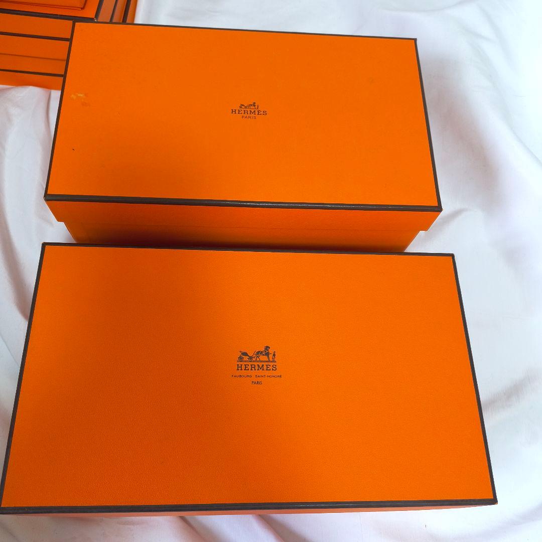 エルメス 空箱 34箱セット リボン7本つき カレ ツイリー