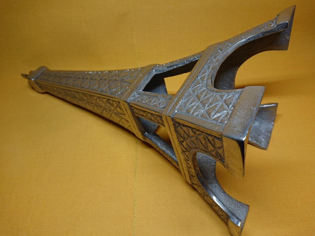 【美品】エッフェル　フランス　金属　置物　インテリア　工芸品　美術品　A2862