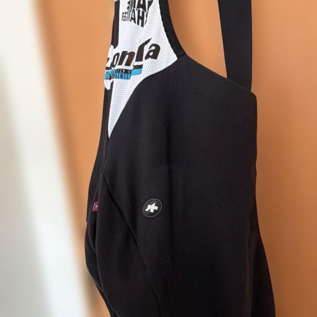 ASSOS XL ブラック ビブショーツ　裏起毛ゲームチェンジャー