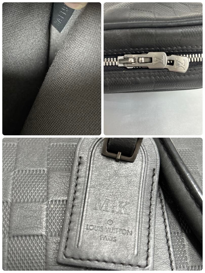 ルイヴィトン ダミエアンフィニ ポルトドキュマン　ヴォワヤージュ ブラック