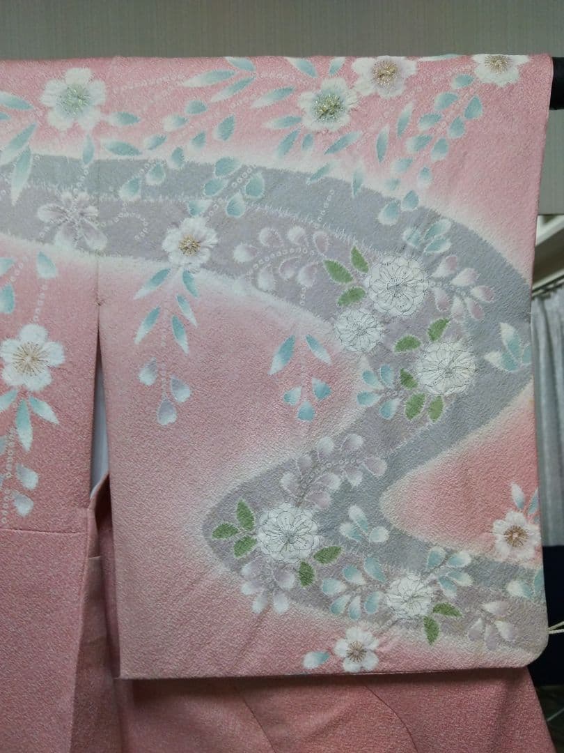 最終値下げ F-300 訪問着 未使用 京友禅 辻ケ花 霞 金彩 暈し 美品