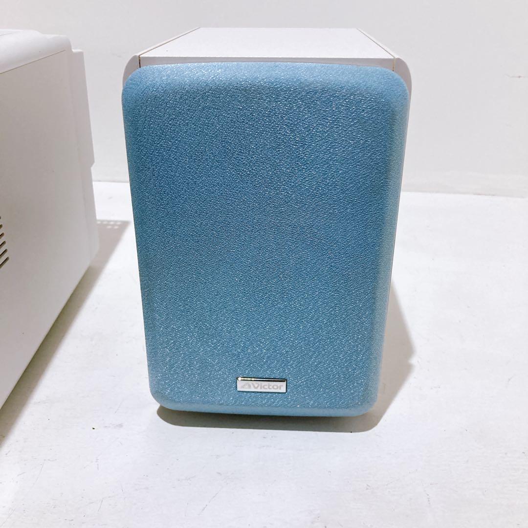 【動作品】Victor MD/CDカセット搭載ミニコンポ CA-UXQX1-A