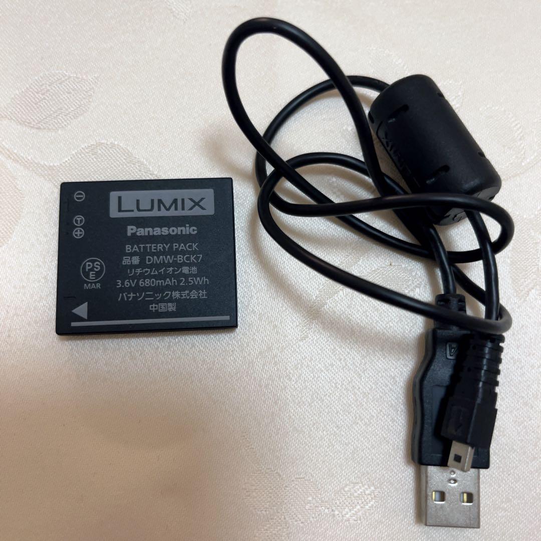 Panasonic LUMIX DMC-SZ7 ピンク デジカメ 動作確認済み