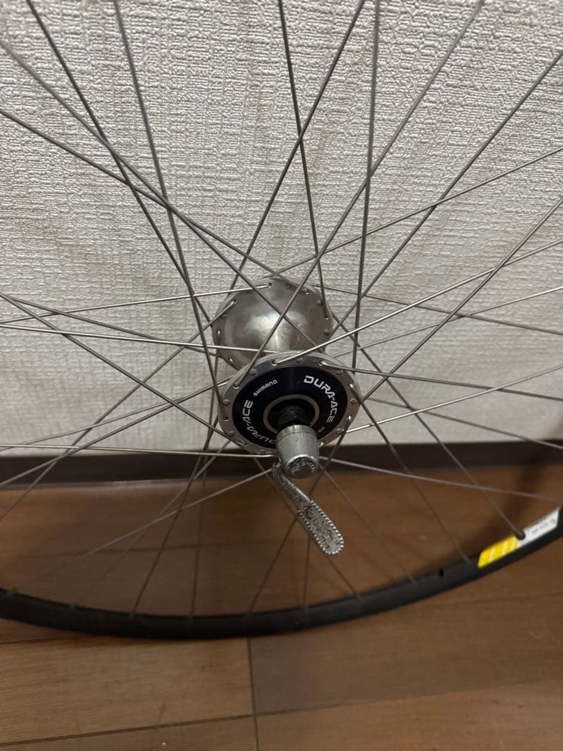 完組ホイール デュラエースハブ　競輪用前輪