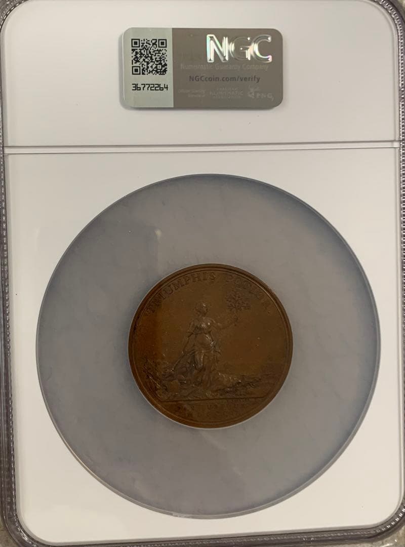 ジョージ3世 ヒストリカルメダル アミアンの平和　1802年