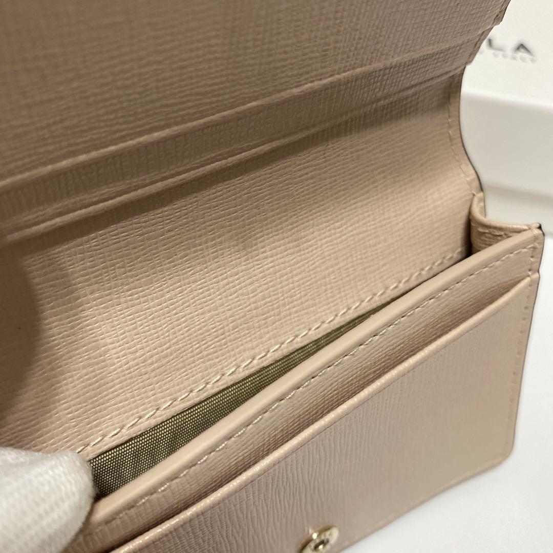 未使用　フルラ　Furla　名刺入れ　カード/パスケース　レザー