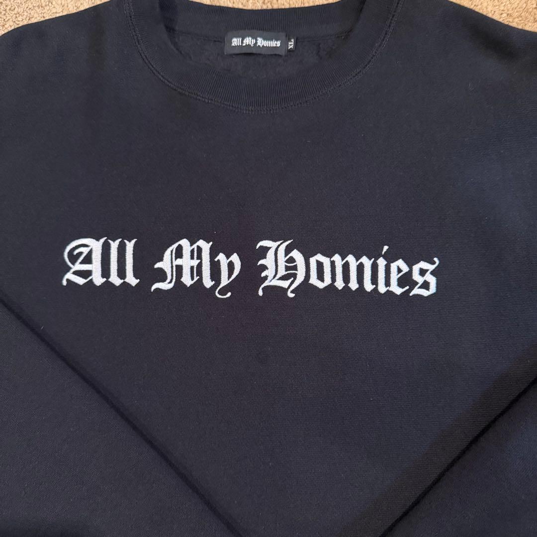 トップス All My Homies Embroidery Crewneck sweat