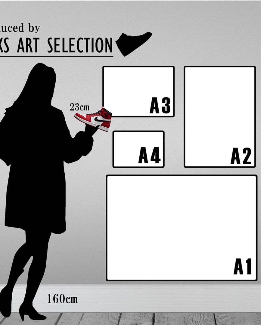 エアフォース1 ロー ティファニー /スニーカーオマージュアートポスター/ナイキ