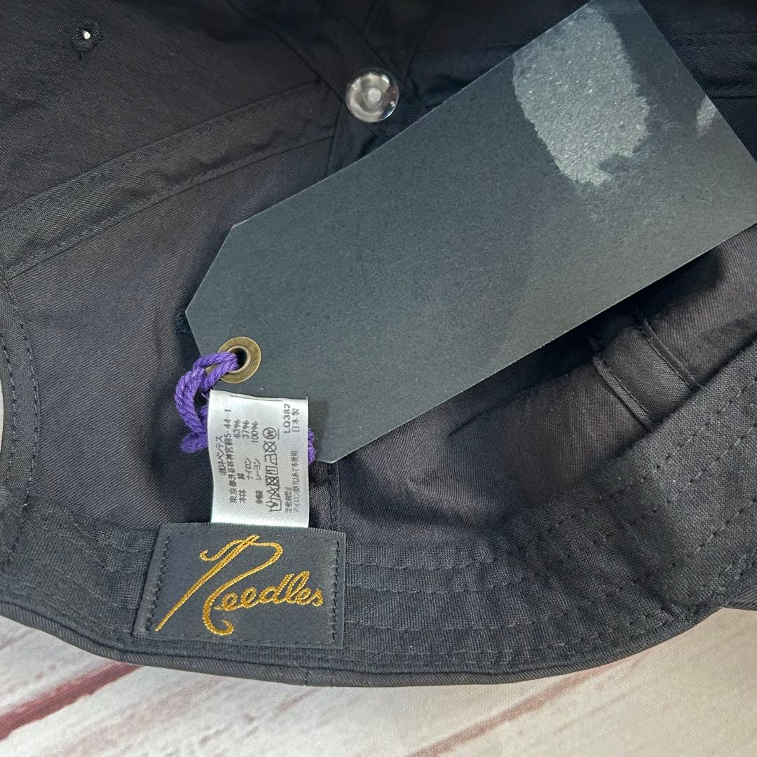 needles 22aw studious 別注　キャップ　パピヨン　ブラック