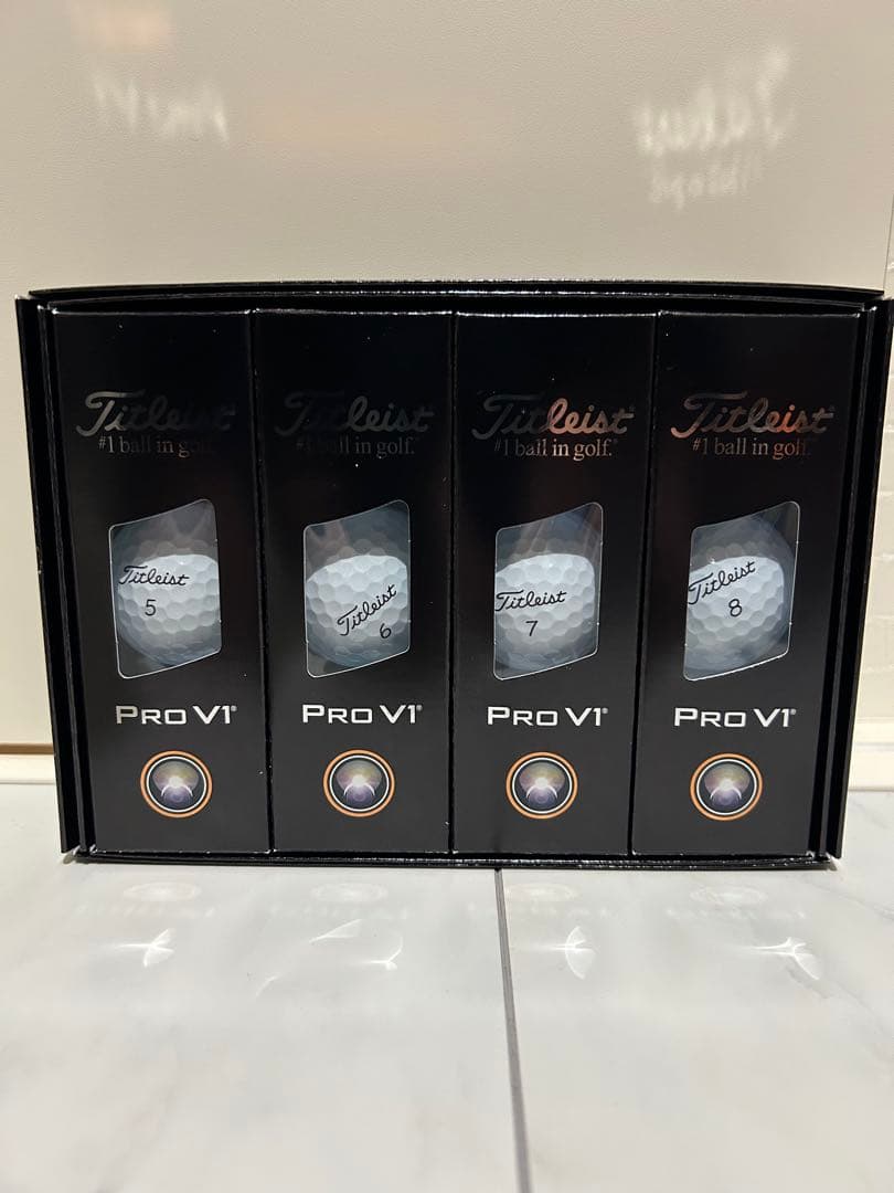 タイトリストプロV1 PROV1 ゴルフボール25年ハイナンバー 5ダース60個
