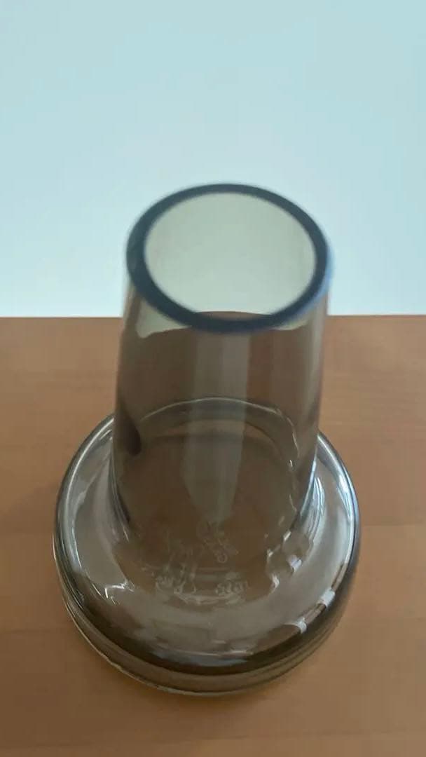 yuka❗️ 旧スモーク・ブルー２個ロング12cm オマジオ　ブラック