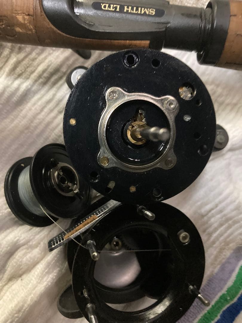 4601c 左巻きアブガルシア　アンバサダーベイトリール　箱無