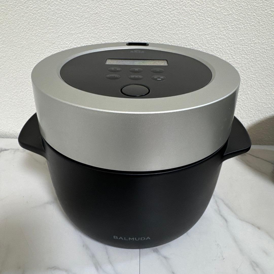 送料込 BALMUDA ザ ゴハン 3合炊き電気炊飯器 The Gohan
