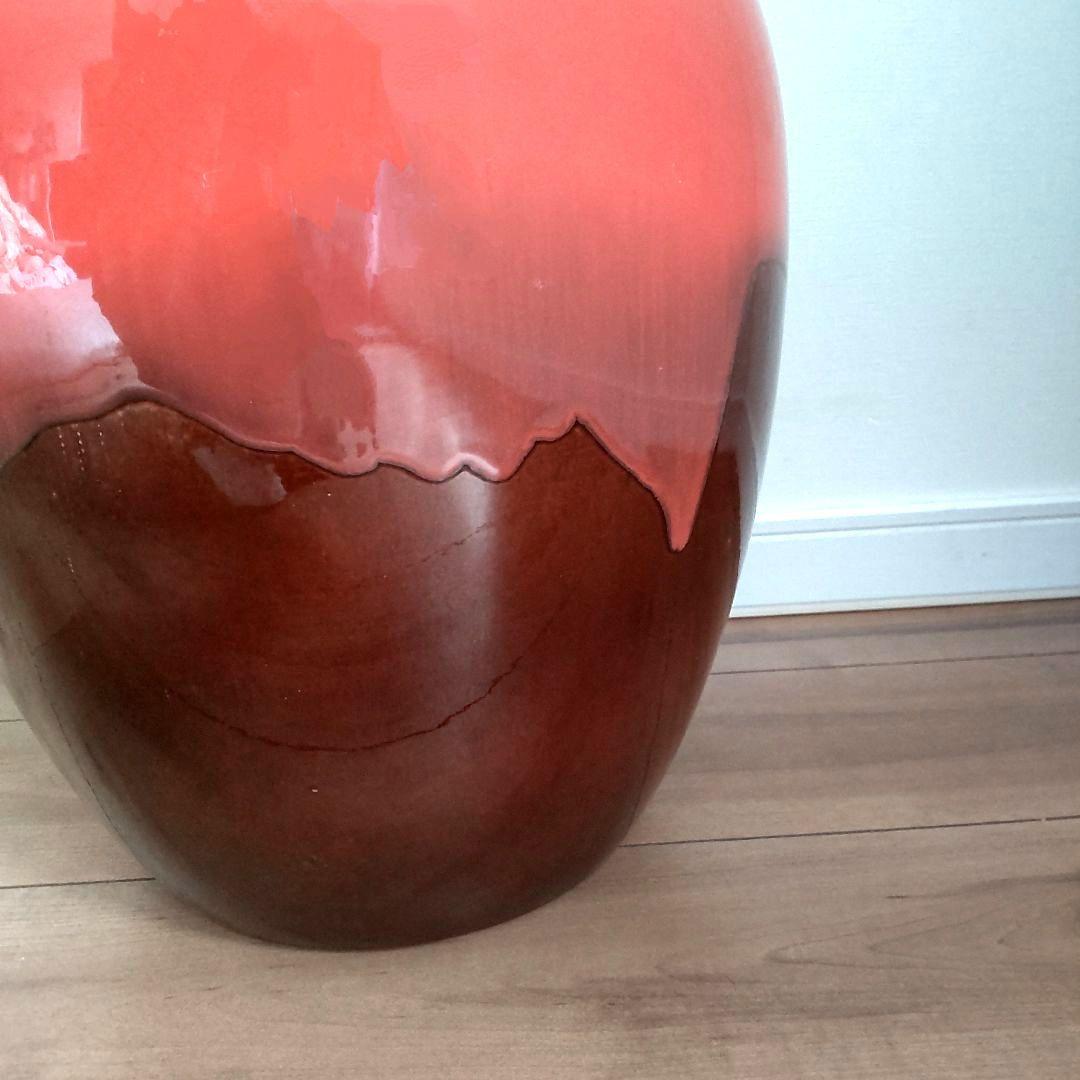 大型花器　西ドイツ製　ファットラバ　W.GERMANY　フラワーベース　42cm