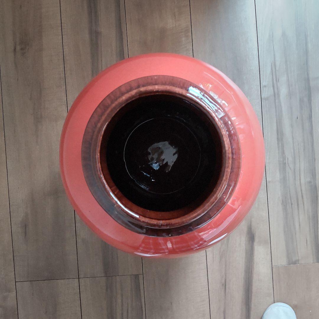 大型花器　西ドイツ製　ファットラバ　W.GERMANY　フラワーベース　42cm