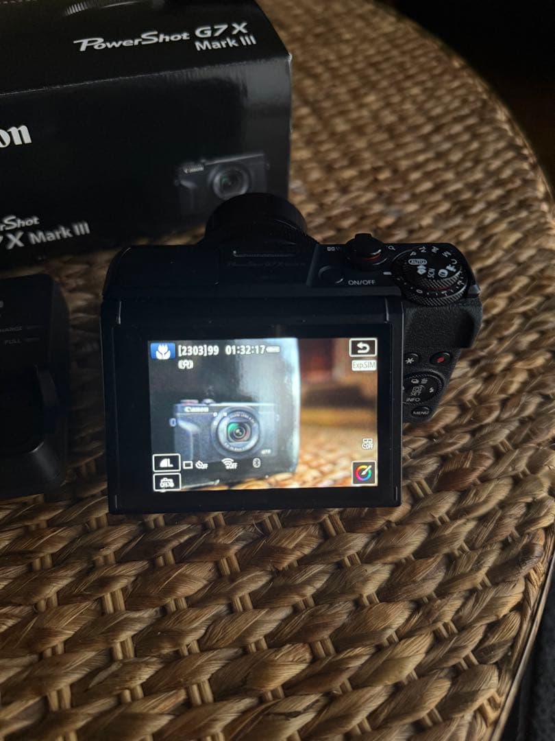 Canon PowerShot G7X Mark IIIコンパクトデジタルカメラ