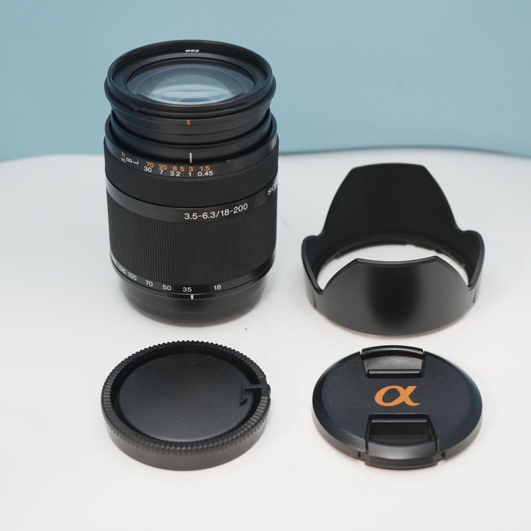 SONY純正 18-200mm 標準+望遠レンズ 極美品 a4694