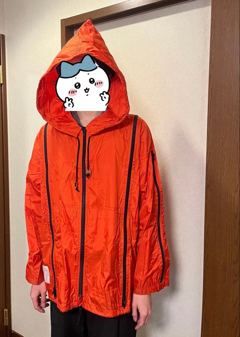 く*る様 希少 FINAL  オレンジ ナイロンジャケット