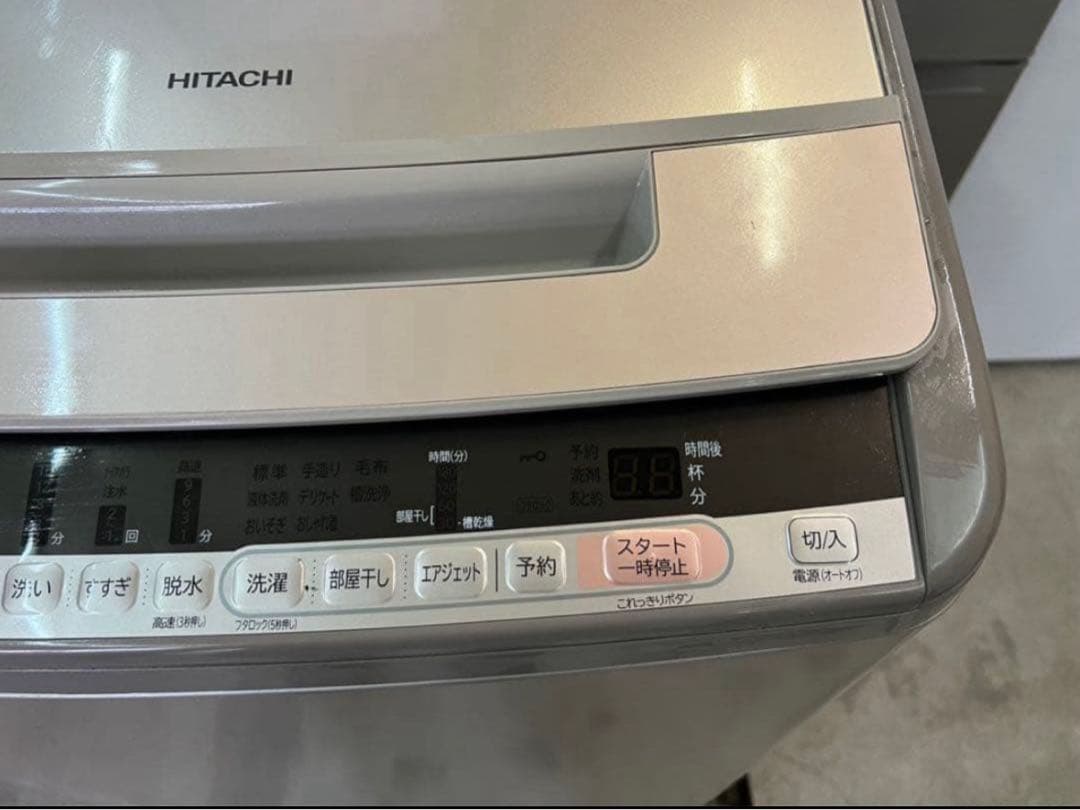 【高年式】2019年式 10kg 日立 洗濯機 BW-V100C