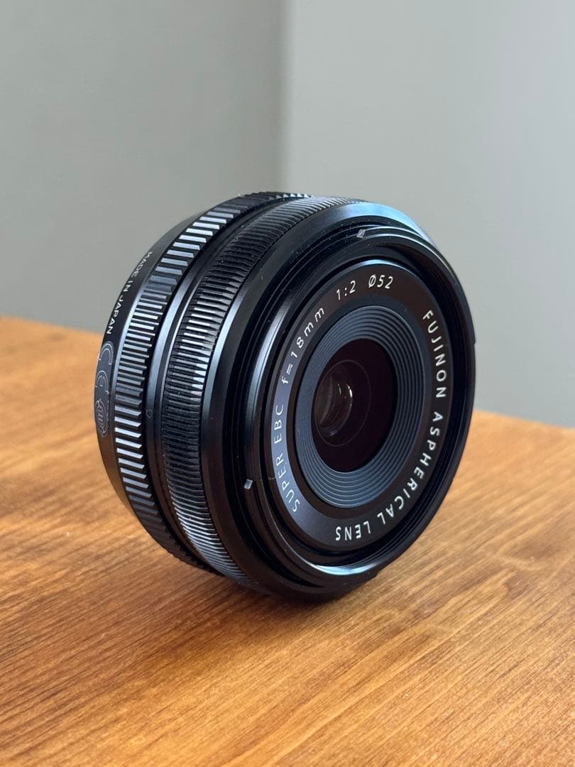 FUJIFILM FUJINON XF 18mm F2 Rレンズ