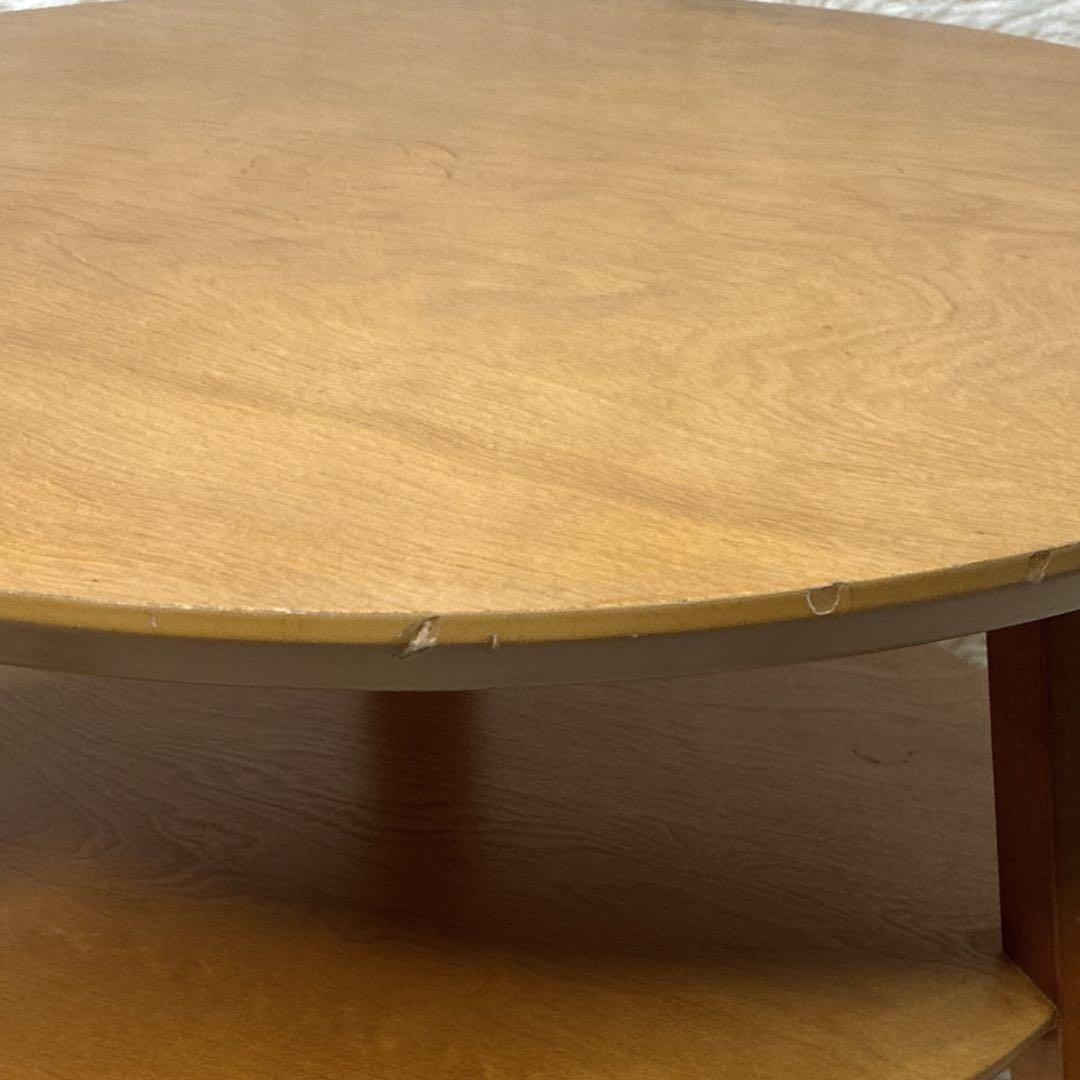 ACTUS アクタス サイドテーブル 丸テーブル 曲木 ソファテーブル 花台