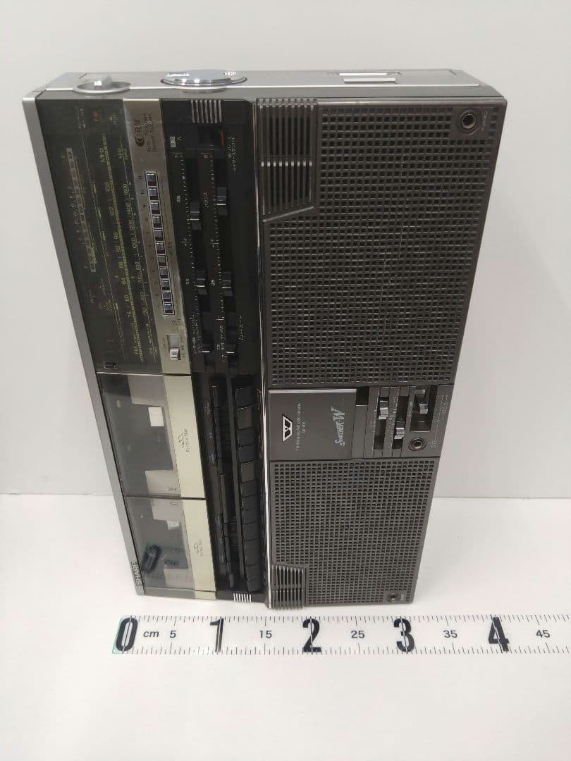 希少 SHARP GF-808 ラジオ カセットレコーダー ザ・サーチャー W