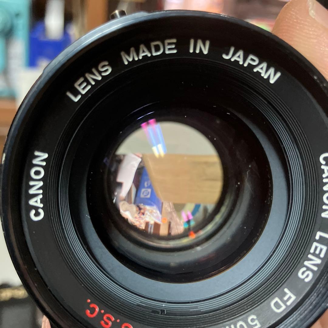 値下げ　Canon 後期F-1 とレンズFD 50mm F1.4 S.S.C.