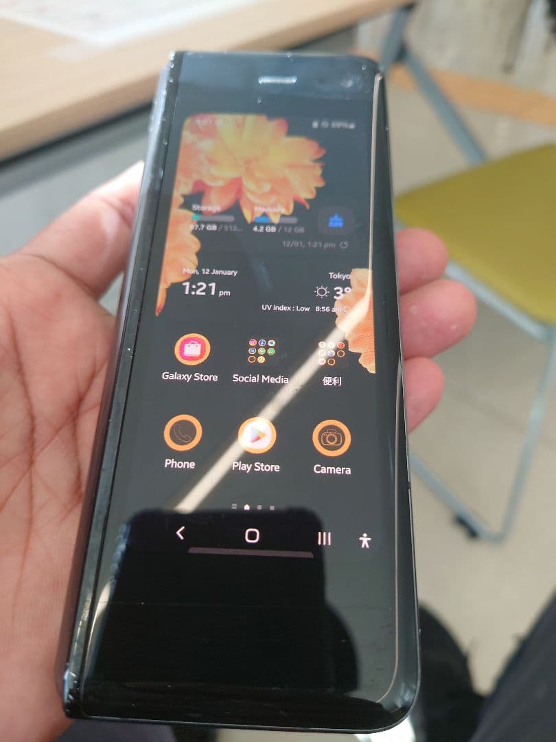 Sim free Samsung Galaxy Fold（初代）本体