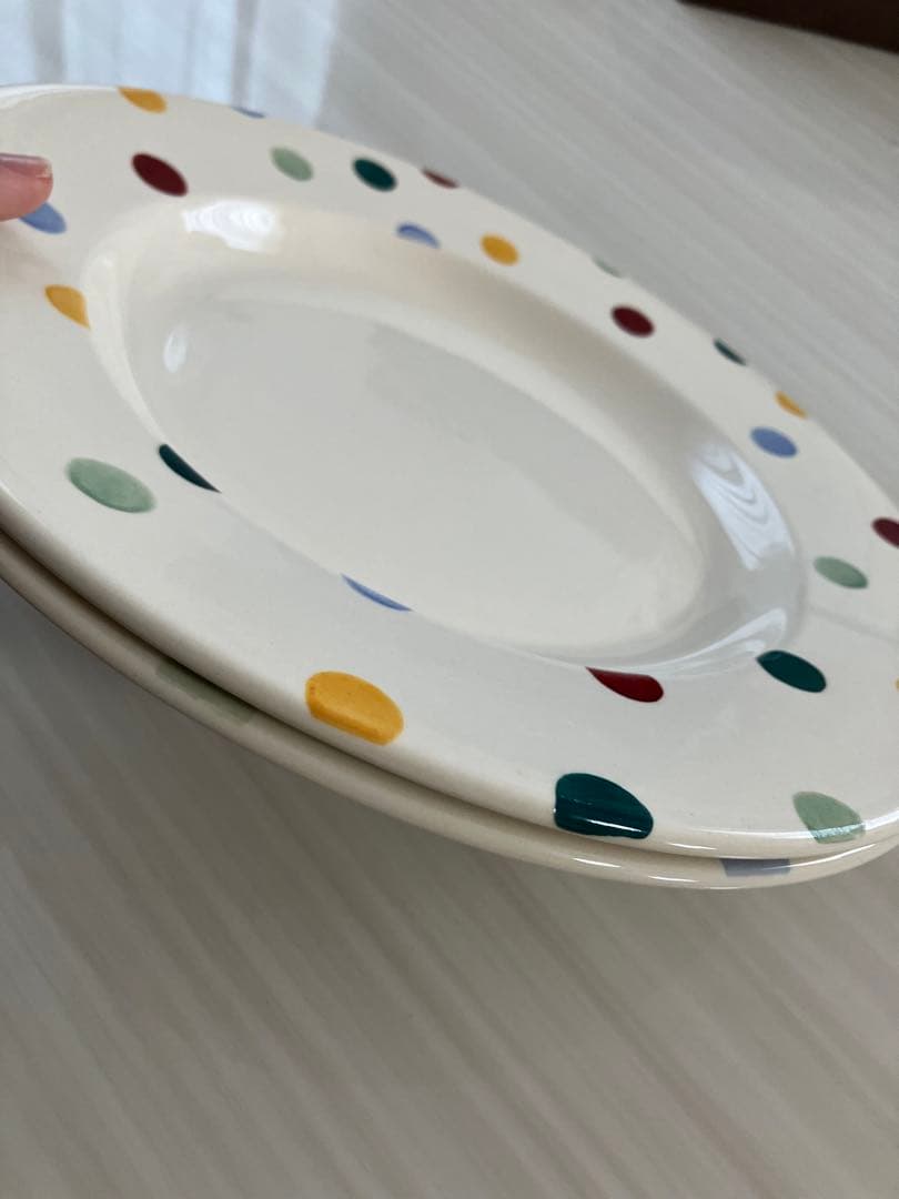 エマブリッジウォーター　ドット　プレート　皿