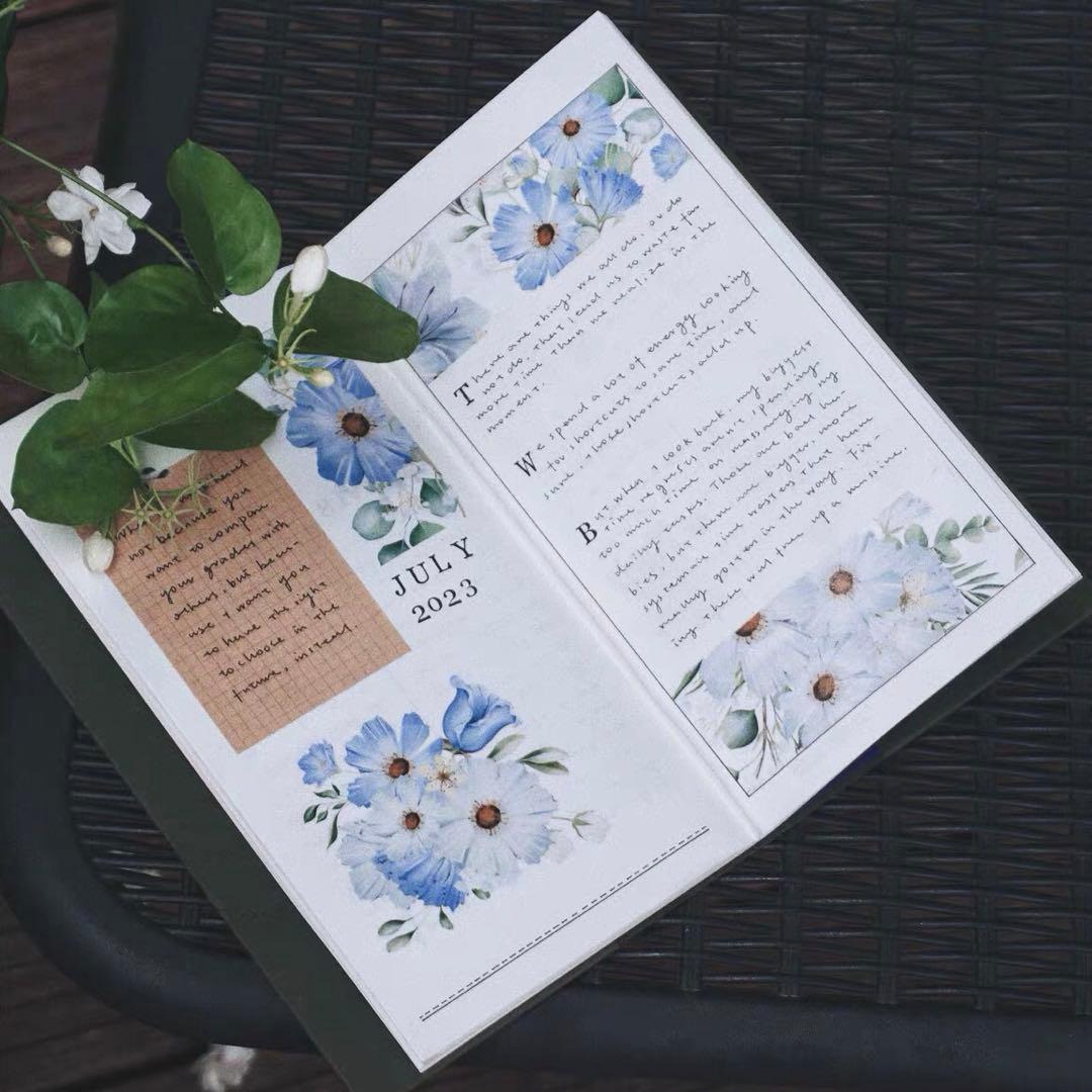 新品　カナダWT　枕星花影　PETタイプマスキングテープ　マステ