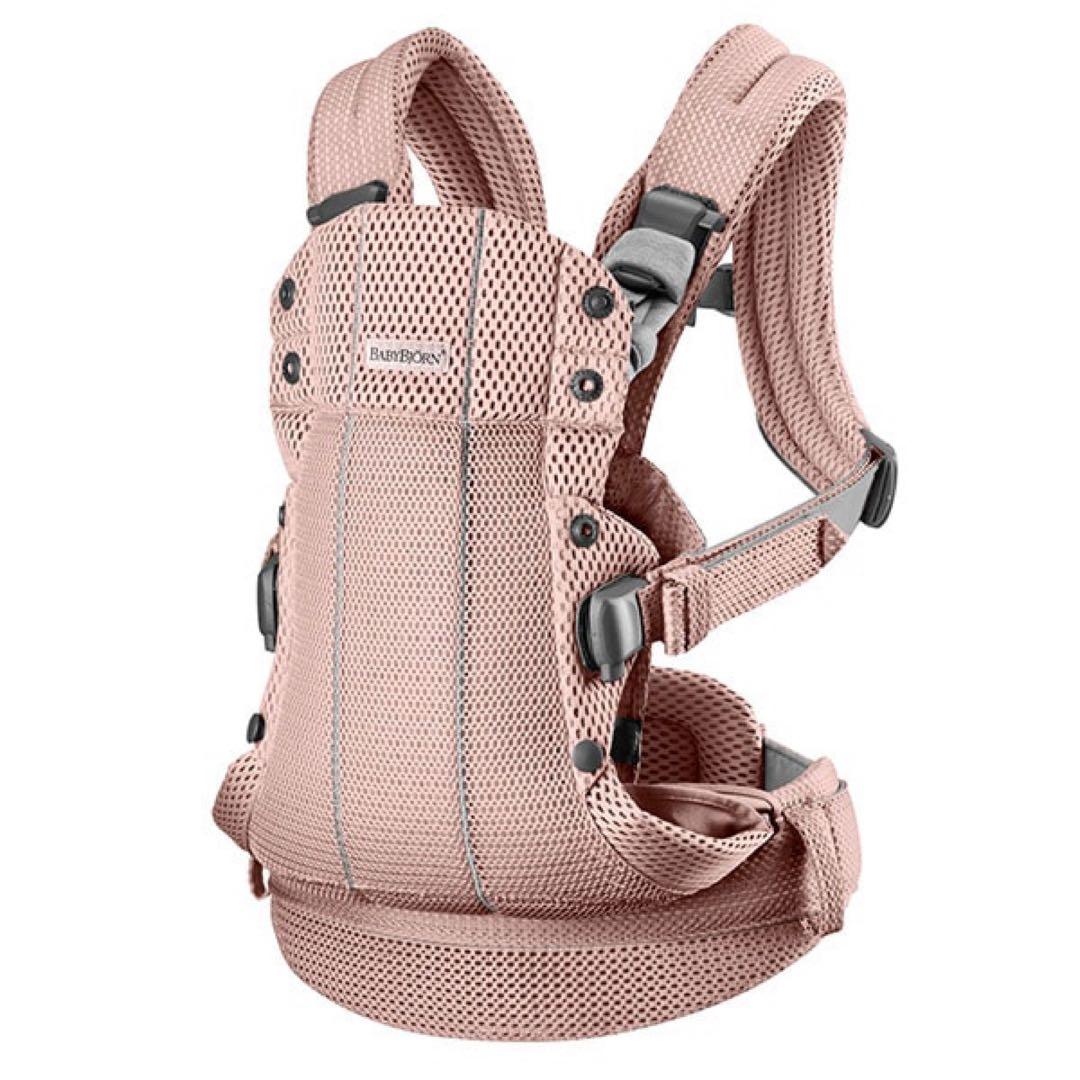 【美品】BabyBjorn ベビービョルン 抱っこ紐 ハーモニー ダスティピンク