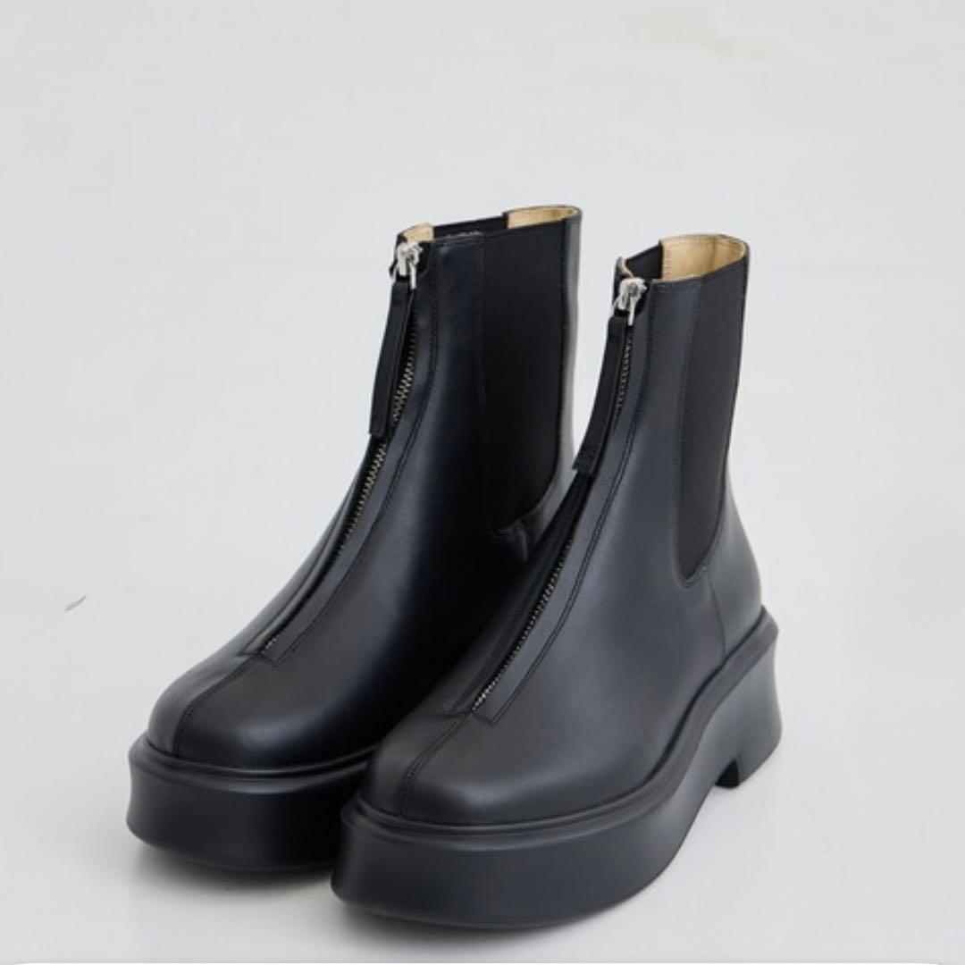 【ALM.】PRIMO LEATHER BOOTS サイドゴア アルム 38
