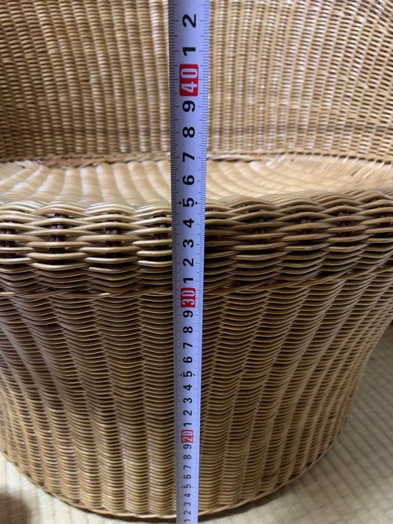 レトロ アンティーク ラタン 籐 チェア