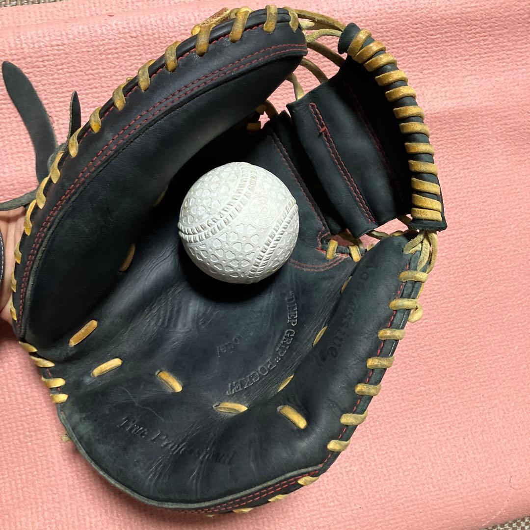 久保田スラッガー　JCSP 野球グローブ 黒　キャチャーミット
