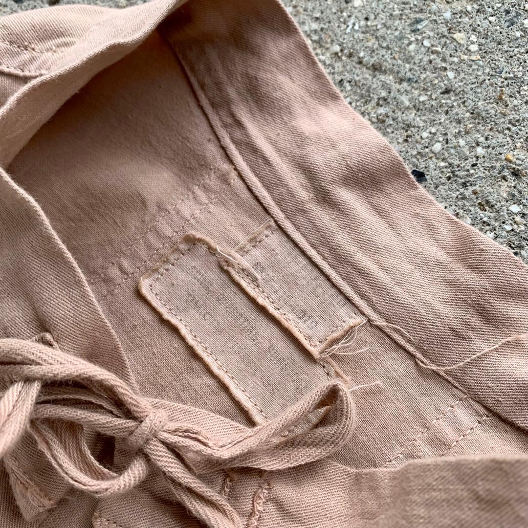 USarmy 60s サージカルガウン サージカルシャツ 米軍 後染め 実物