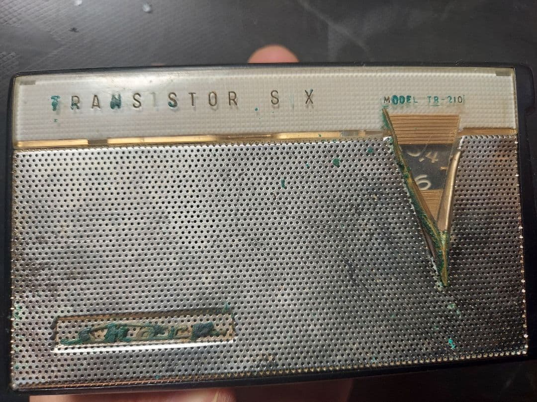 SHARP TRANSISTOR SIX MODEL TR-210 完動品