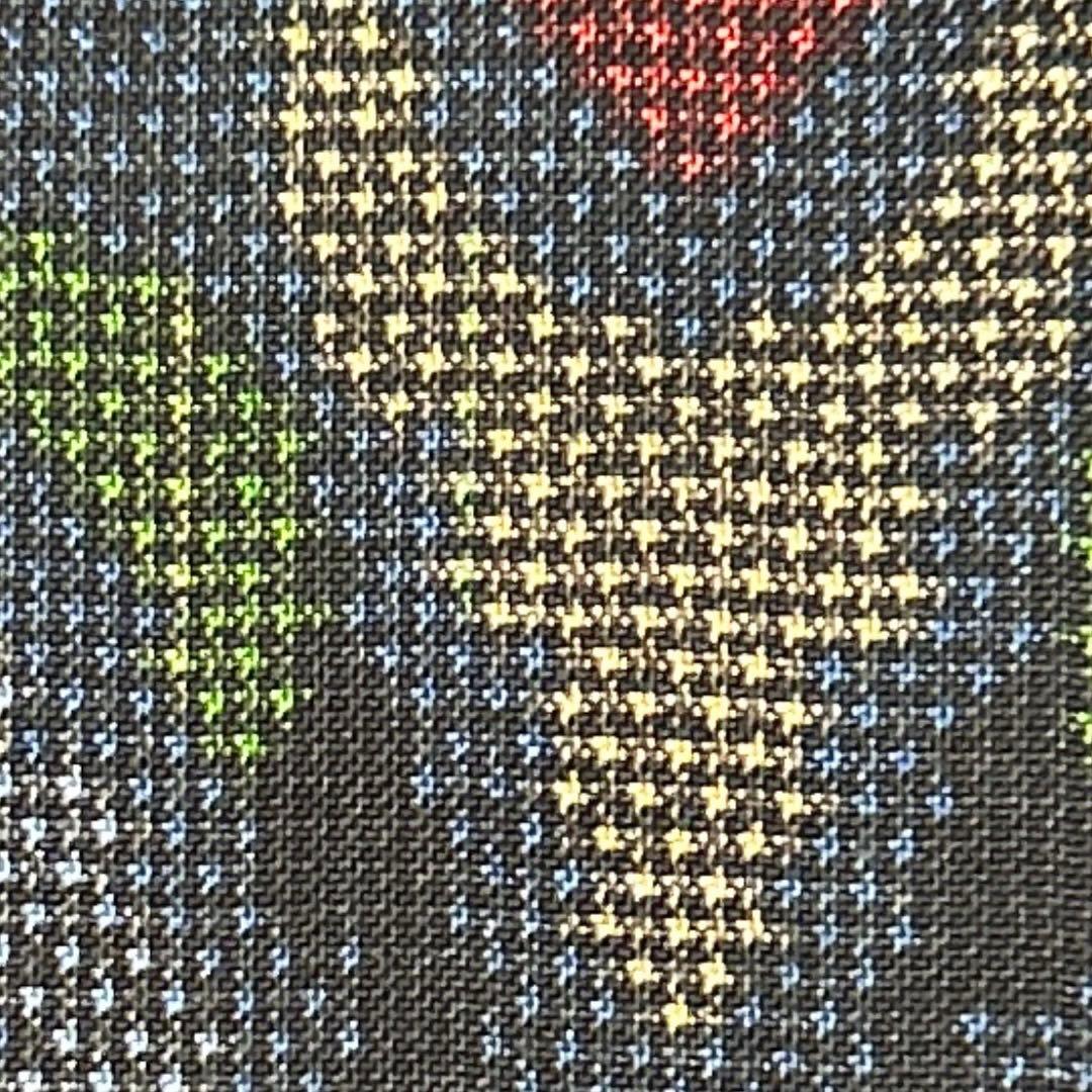 く*ち様 未使用　美品　袷　正絹　証紙付き　純泥染　本場奄美大島紬　フルセット